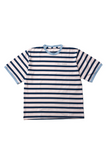 GUIRI CAMISETA RAYAS SKY BLUE