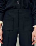 SESSUN PANTALON ALBERWOOL BLACK