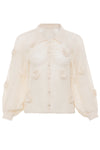 CAROLINA K BOMBER CROCHET MELINA NATURAL