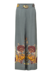 CAROLINA K PANTALON PALAZZO GRAY CORAL REEF