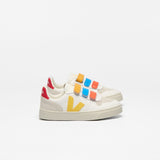 Veja v10 LEATHER WHITE TONIC KIDS