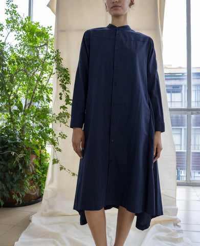1/8 TAKAMURA VESTIDO HUMA NAVY