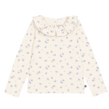 PETIT BATEAU BLUSA LS SOFT FLORAL