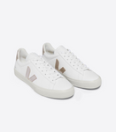 VEJA CAMPO CHROMEFREE WHITE PLATINE WOMAN