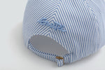 GUIRI GORRA RAYAS GOTICO DENIM