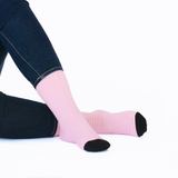 SKUNK SOCKS CANALE LIGHT PINK NAVY