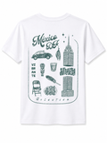 180 CAMISETA DF SURREALISTA WHITE GREEN