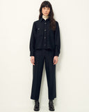SESSUN PANTALON ALBERWOOL BLACK