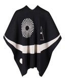 PAYS PONCHO SURREAL BLACK