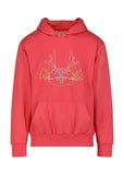 AMOR & ROSAS SUDADERA ANIMAL ENDEMICO PINK