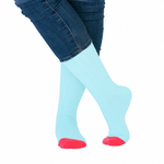 SKUNK SOCKS CANALE CORAL SKY 