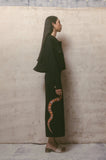 AMOR & ROSAS PANTALON SERPENT BLACK