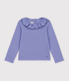 PETIT BATEAU CAMISETA LS CUELLO OLANES