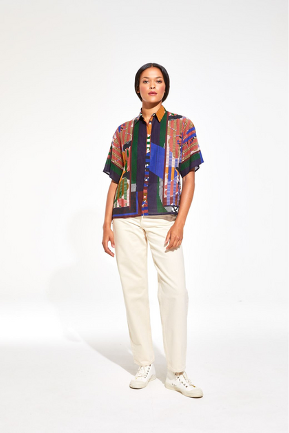 MAPOESIE BLUSA ANDREW EDEN BROWN UT