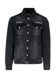 AMOR & ROSAS CHAMARRA DENIM ARROW