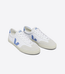 VEJA VOLLEY CANVAS WHITE AQUA WOMAN