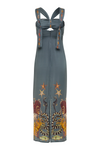 CAROLINA K VESTIDO REA GRAY CORAL REEF