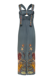 CAROLINA K VESTIDO REA GRAY CORAL REEF
