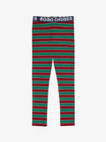 BOBO CHOSES LEGGINGS BOBO MULTICOLORS STRIPES