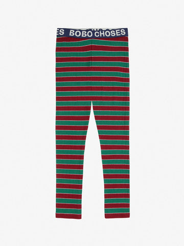 BOBO CHOSES LEGGINGS BOBO MULTICOLORS STRIPES