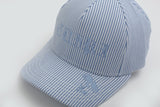 GUIRI GORRA RAYAS GOTICO DENIM