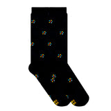 SKUNK CALCETINES FLORES PUNTEADAS