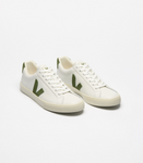 VEJA ESPLAR LEATHER WHITE KIWI WOMAN