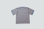 GUIRI CAMISETA RAYAS SKY BLUE
