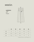 SESSUN PANTALON ALBERWOOL BLACK