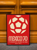 MARCA MEXICO POSTER MEXICO 70 RED