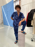 AMOR & ROSAS PANTALONES TIE DYE BLUE