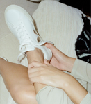 VEJA CAMPO CHROMEFREE WHITE PLATINE WOMAN