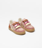 VEJA V10 LEATH BABE PLATINE KIDS