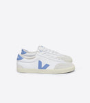 VEJA VOLLEY CANVAS WHITE AQUA WOMAN