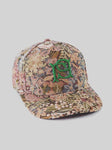 GUIRI TRAP CAP WITH BROWN BACKGROUND