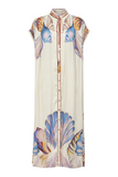 CAROLINA K VESTIDO KAFTAN VALERIE SURREALISTIC SHELL