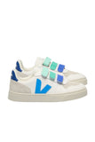 Veja v10 LEATHER WHITE EGEE KIDS