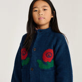 BOBO CHOSES CARDIGAN STAMP BLUE