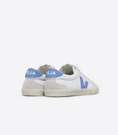 VEJA VOLLEY CANVAS WHITE AQUA WOMAN