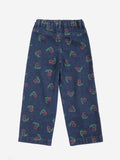 BOBO CHOSES PANTALON DENIM STAMP BLOOM