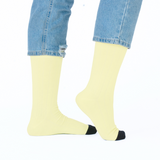 SKUNK SOCKS CANALE YELLOW NAVY