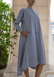 1/8 TAKAMURA VESTIDO HUMA NAVY