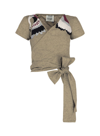 LOVE &amp; ROSES ARTEMISA BEIGE BLOUSE