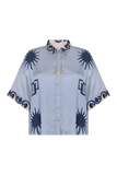 Carolina K Top Kimono Sun Chacana Blue