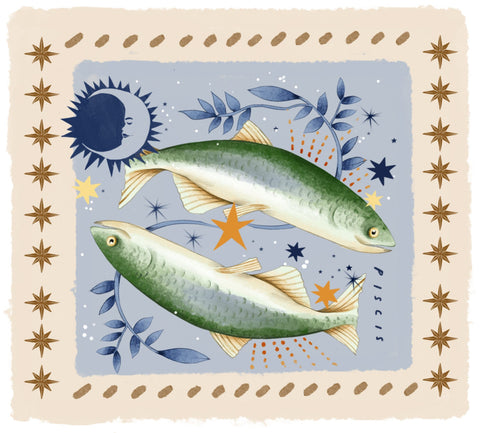 WISDOM BIRD PAÑOLETA PISCIS