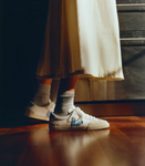 VEJA VOLLEY CANVAS WHITE AQUA WOMAN
