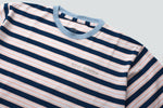 GUIRI CAMISETA RAYAS SKY BLUE