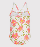 PETIT BATEAU TRAJE DE BAÑO FLOWERS WHITE