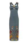 CAROLINA K VESTIDO REA GRAY CORAL REEF