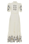 CAROLINA K GEO GARDENIA DRESS